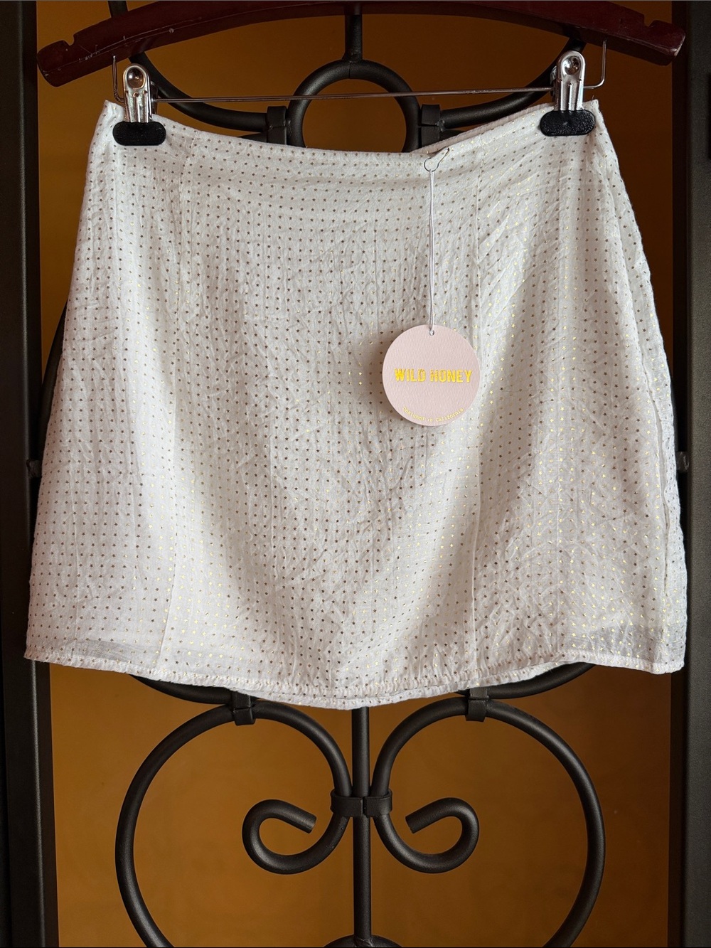 WILD HONEY Tiny Sparkle Mini Skirt